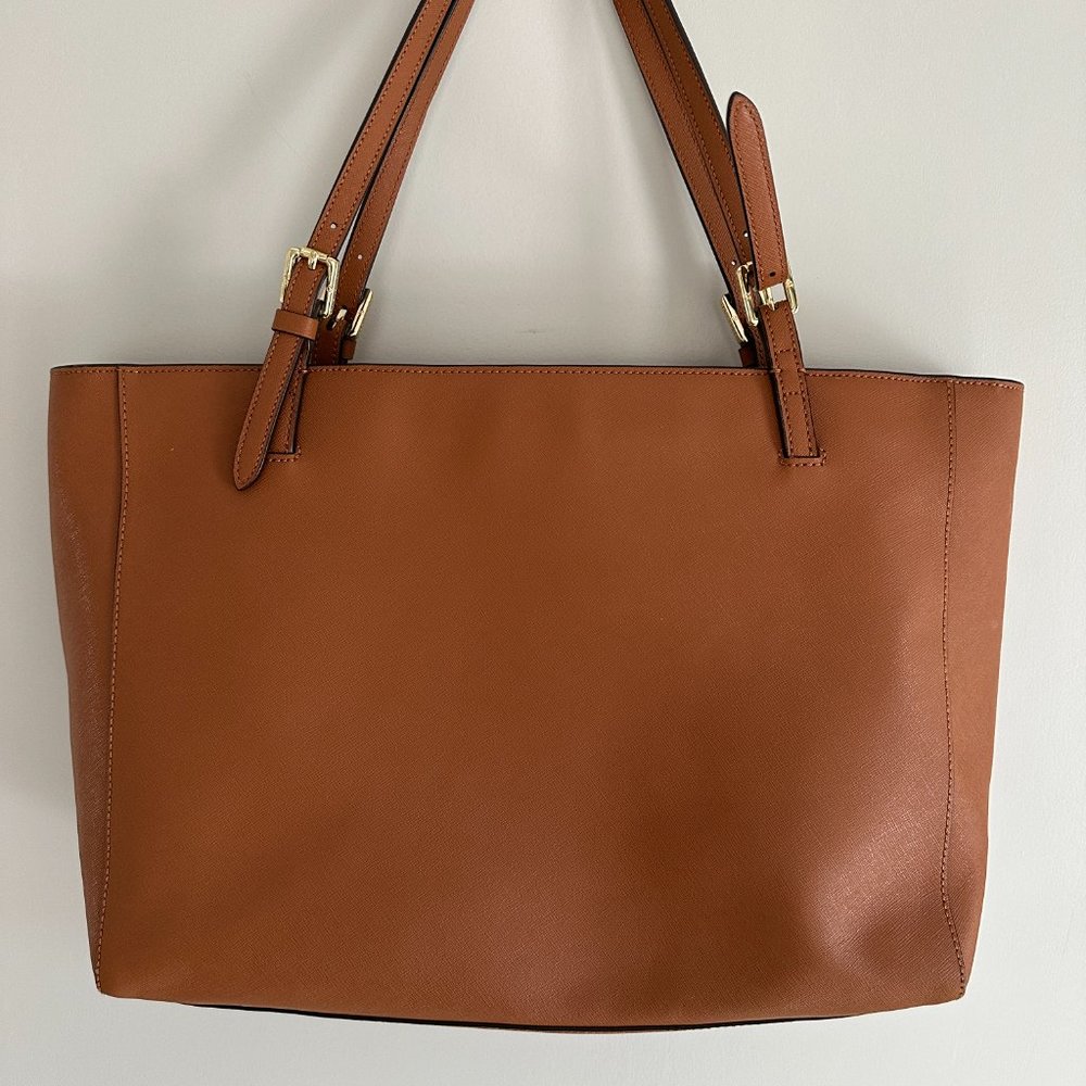 Tory Burch LARGE Saffiano Tote - Picture 2 of 4